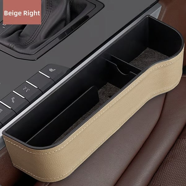 CruzeLuxe – Premium Leather Car Seat Organizer