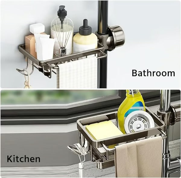 SinkTidy – Kitchen Faucet Organizer Rack