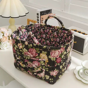 BohoNest – Woven Fabric Storage Basket