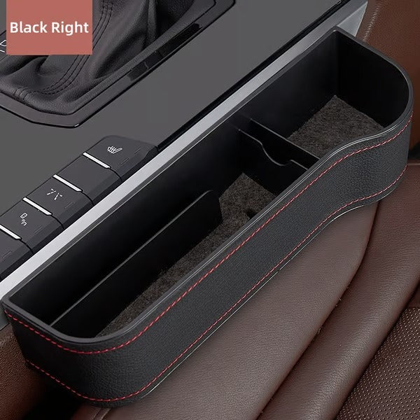CruzeLuxe – Premium Leather Car Seat Organizer