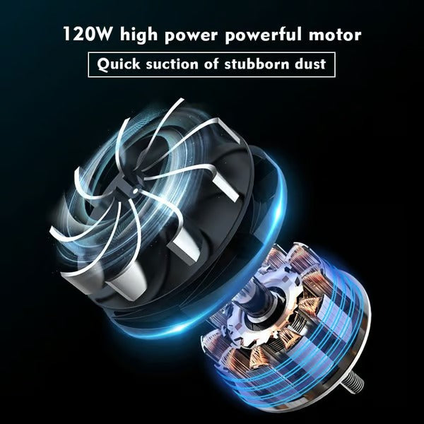 DustBlitz – Powerful Wireless Car Vacuum Cleaner