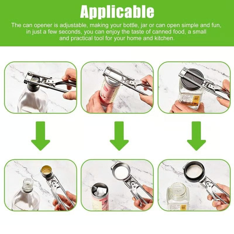 FlexiGrip – Stainless Steel Adjustable Jar Opener