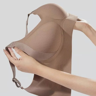 ComfiCurve – Adjustable Push Up Ribbed Bra