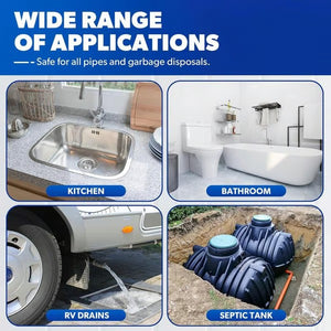 ClogClear – Multi Surface Pipe Solution for a Bacteria Free Flow