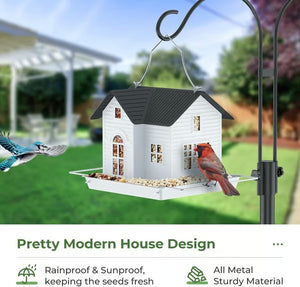 SunFeather – Solar Lighted Bird Feeder