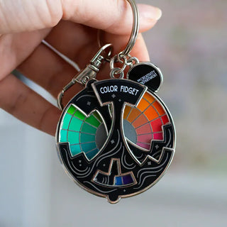 TwiddlePop – Fun Color Shift Enamel Pin