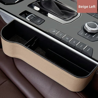 CruzeLuxe – Premium Leather Car Seat Organizer