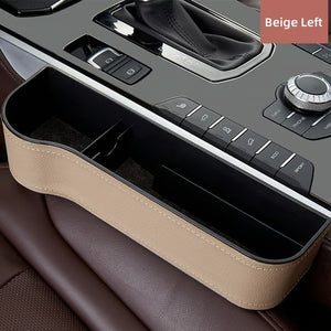 CruzeLuxe – Premium Leather Car Seat Organizer