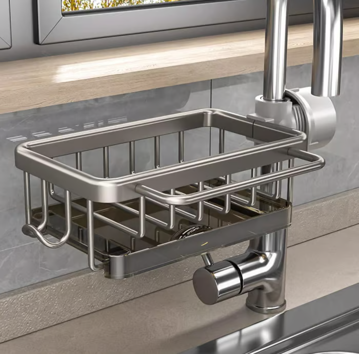 SinkTidy – Kitchen Faucet Organizer Rack