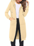 CozyZip – Casual Polyester Hoodie for Women