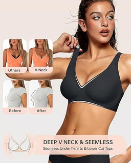 ComfiLuxe – Wireless Comfort Bra for Women