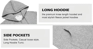 CozyZip – Casual Polyester Hoodie for Women