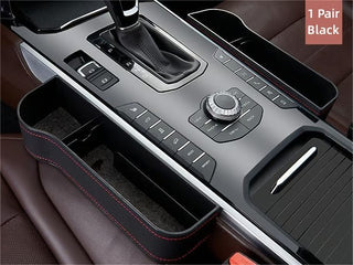CruzeLuxe – Premium Leather Car Seat Organizer