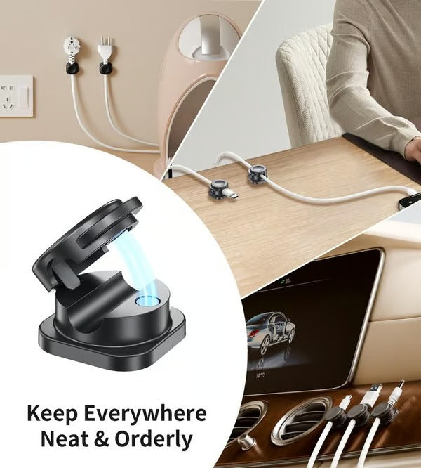 OrbitClip – Sleek Magnetic Cable Docking Tool