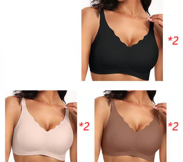 LaceBloom | Seamless Push-Up Bra