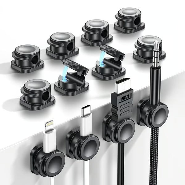 OrbitClip – Sleek Magnetic Cable Docking Tool