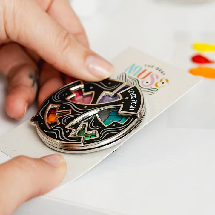 TwiddlePop – Fun Color Shift Enamel Pin