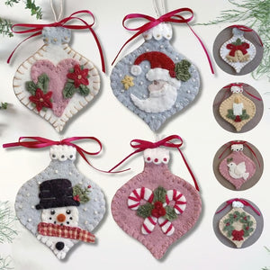 HeartHaven – Pre-Cut Felt Holiday Ornament Kit