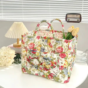 BohoNest – Woven Fabric Storage Basket