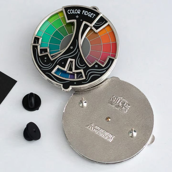 TwiddlePop – Fun Color Shift Enamel Pin