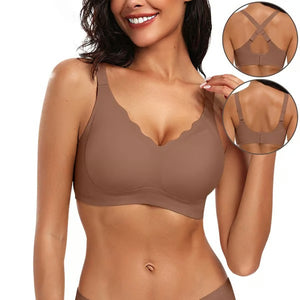 LaceBloom | Seamless Push-Up Bra