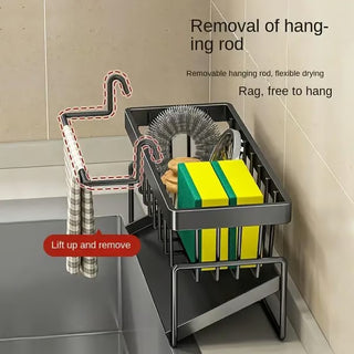 SinkNest – Stainless Steel Organizer Rack