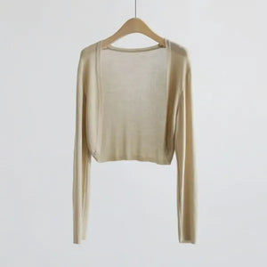 SilkBreeze – Lightweight Knit Cardigan