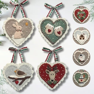 HeartHaven – Pre-Cut Felt Holiday Ornament Kit