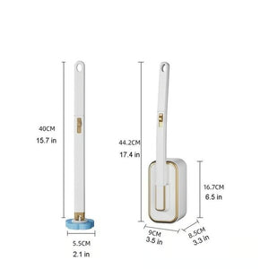 CleanNest – Wall-Mounted Toilet Brush Set