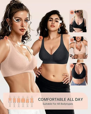 ComfiLuxe – Wireless Comfort Bra for Women