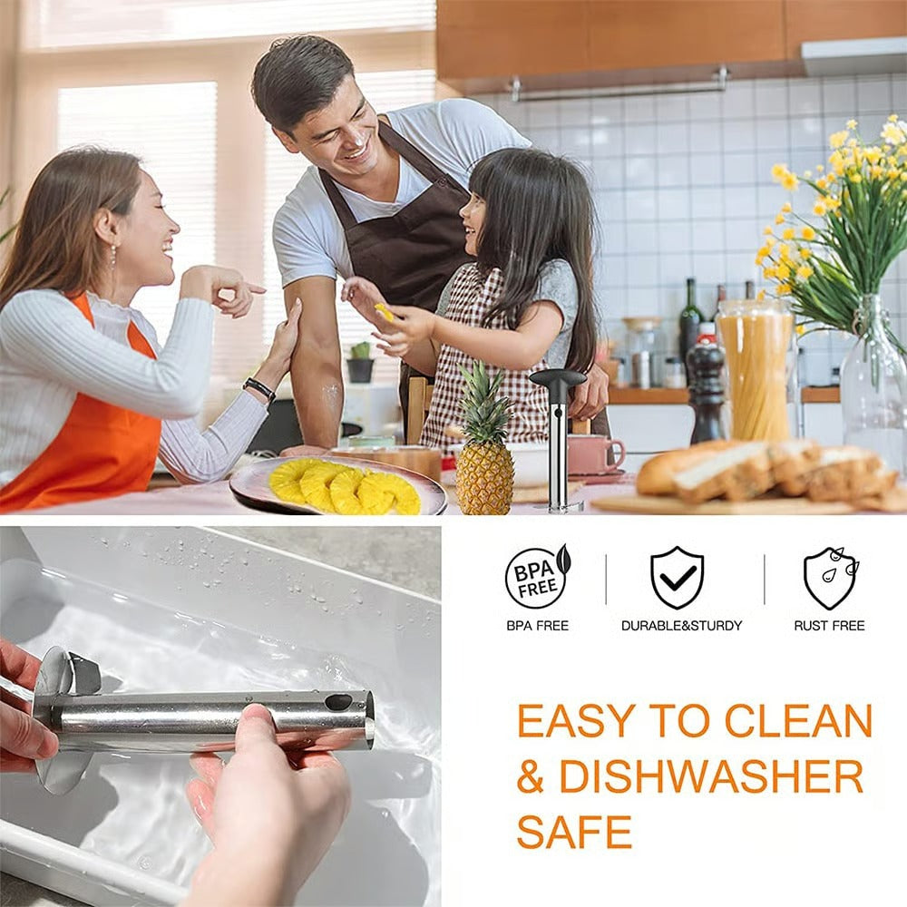 SliceNSpiral – Stainless Steel Pineapple Cutter