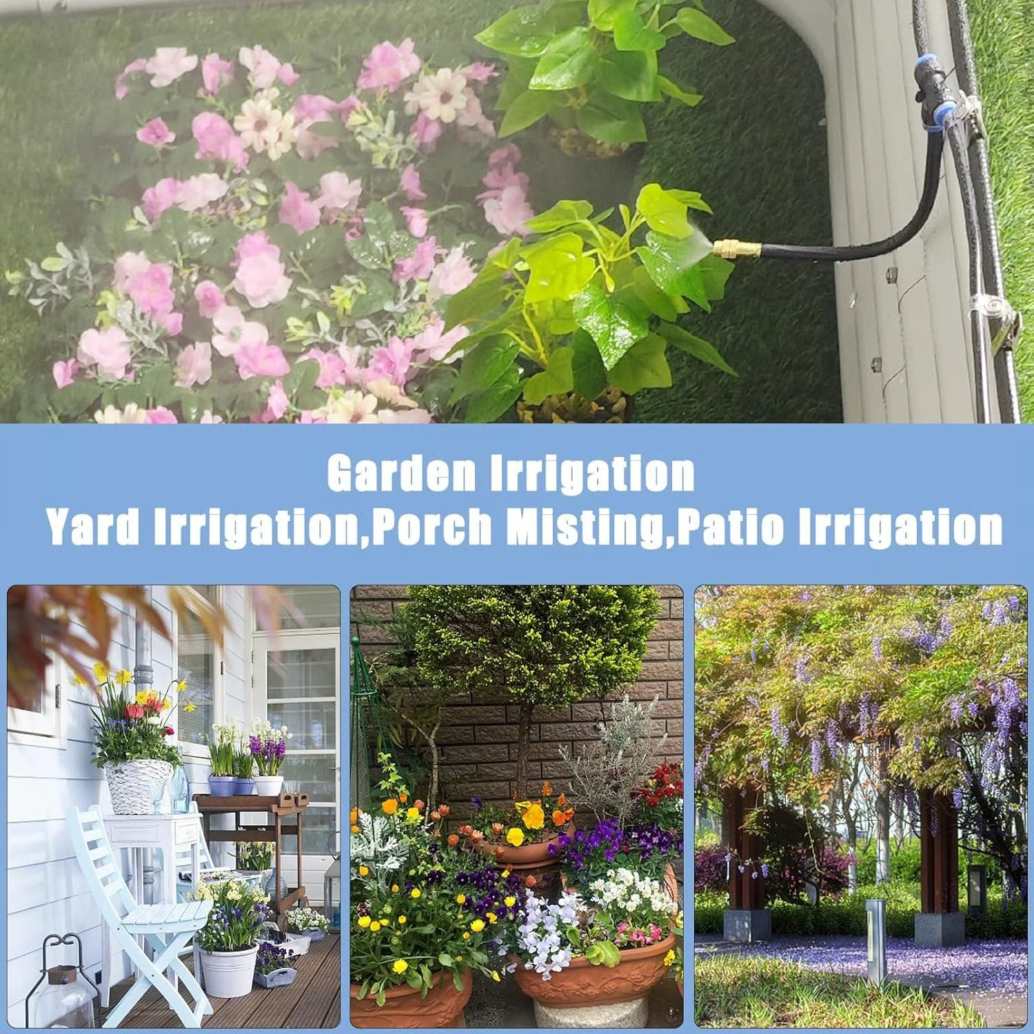AquaGlide – 360° Curved Garden Irrigation System