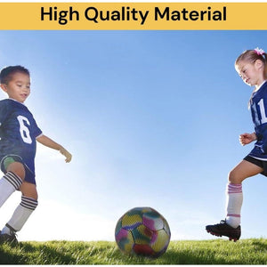 NeoGlow Ball – Reflective Training Soccer Ball
