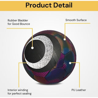 NeoGlow Ball – Reflective Training Soccer Ball