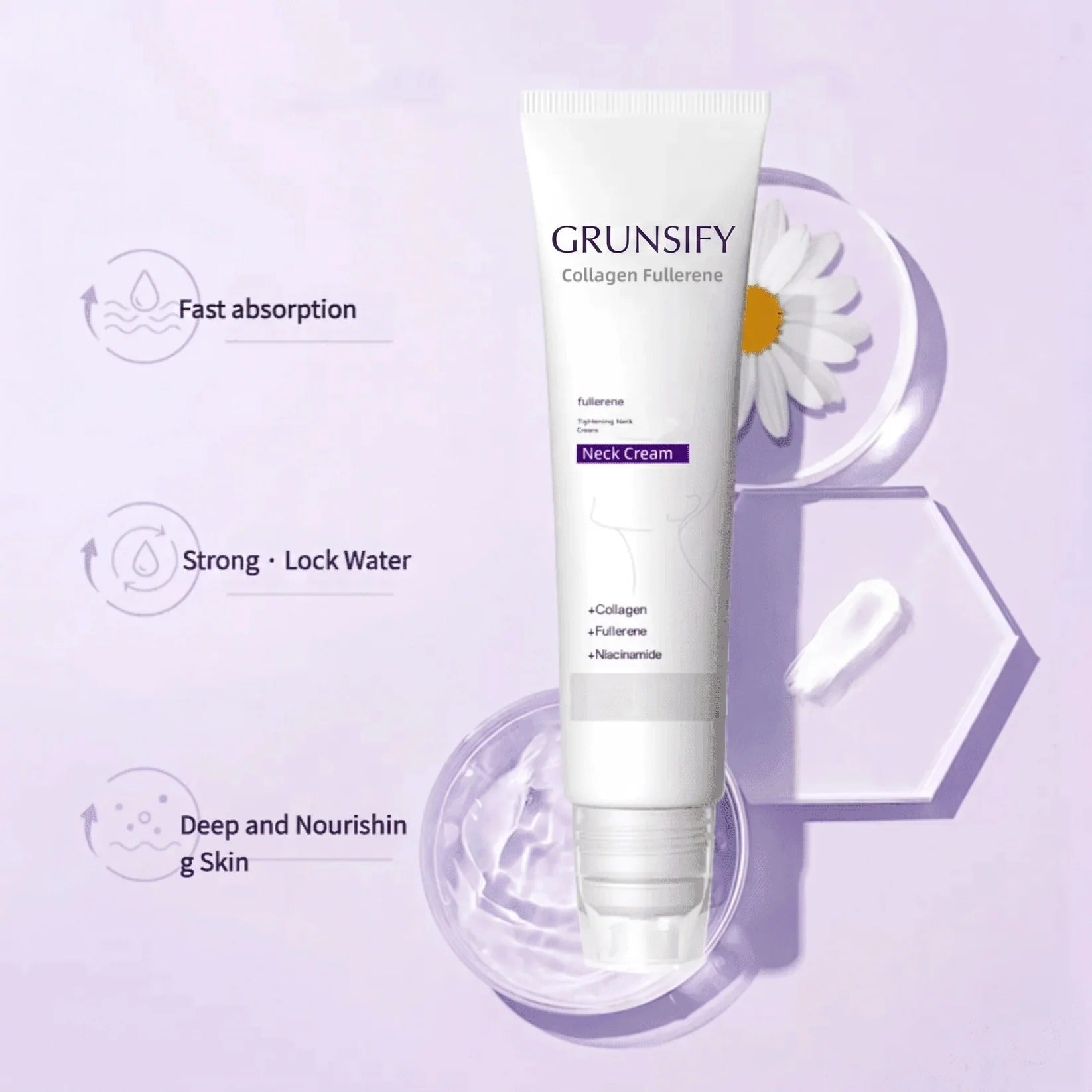 DermaRoll  – Neck Sculpting Lift Cream
