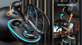 SleepWave – Wireless Bone Conduction Sleep Earbuds