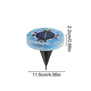 NightMosaic – Waterproof Solar Pathway Lights