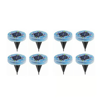 NightMosaic – Waterproof Solar Pathway Lights