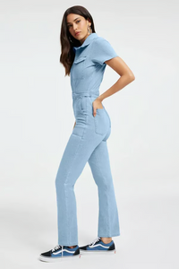 GlamStep – Barbie-Inspired Effortless Jumpsuit