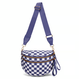 IrisLuxe – Best Version Crossbody with Double Zips