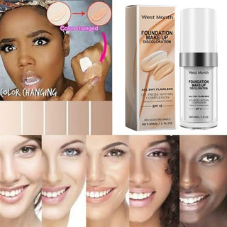 TimeGlow – Smart Tone Foundation for Smooth Radiance