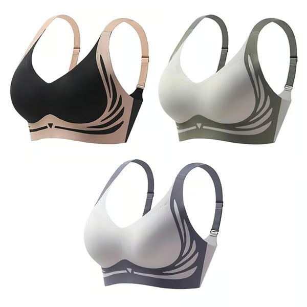 LiftLuxe – Wireless Push Up Gather Bra