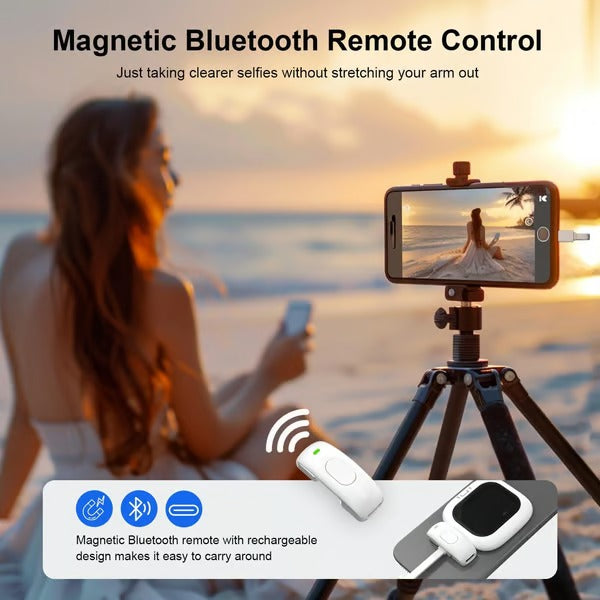 VlogMate – Mini Selfie Screen & Remote Kit for iPhone