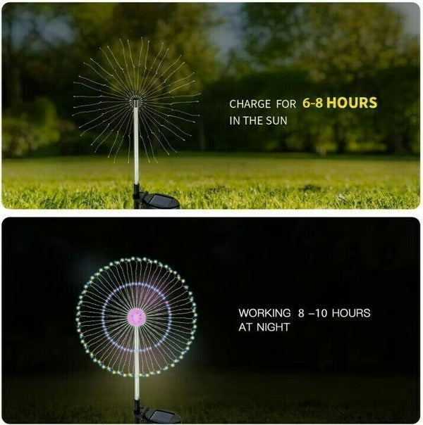 StarBloom – Waterproof Solar Fireworks Garden Light