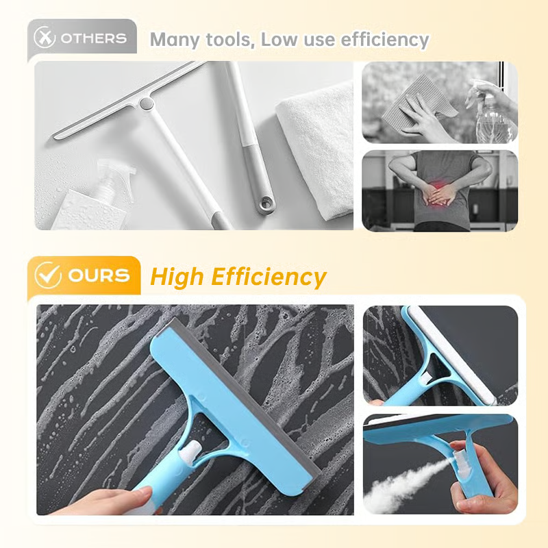 ClearSwipe | 3-in-1 Window Scraper & Cleaner