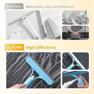 ClearSwipe | 3-in-1 Window Scraper & Cleaner