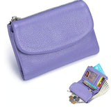 GrainFold – Unisex Pebble Leather Wallet