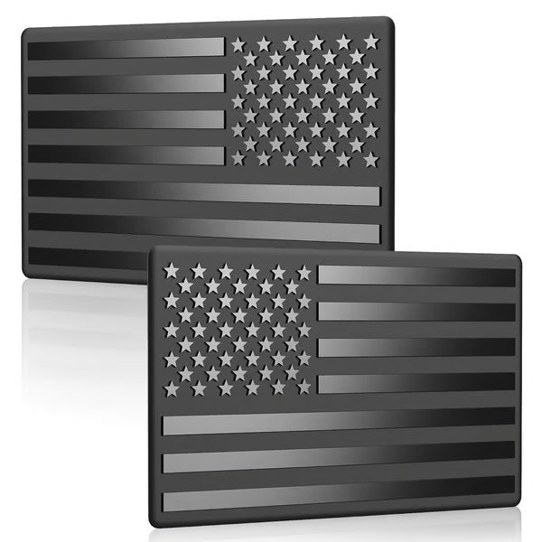 ShadowPatriot – 3D American Flag Emblem Decal