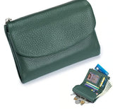 GrainFold – Unisex Pebble Leather Wallet