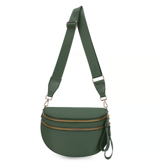 IrisLuxe – Best Version Crossbody with Double Zips